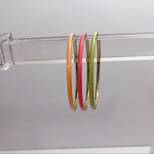 J. Crew Colored Bangles